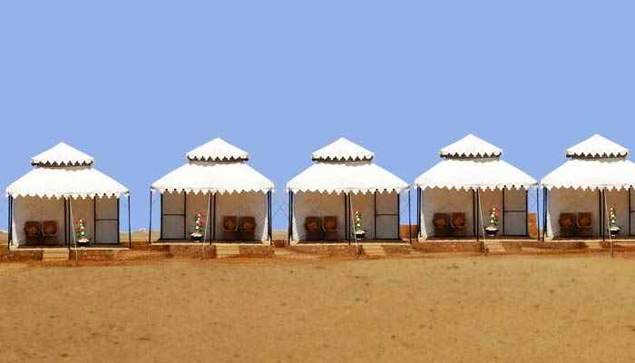 जैसलमेर: राजस्थान भारत में कैम्पिंग के स्थल