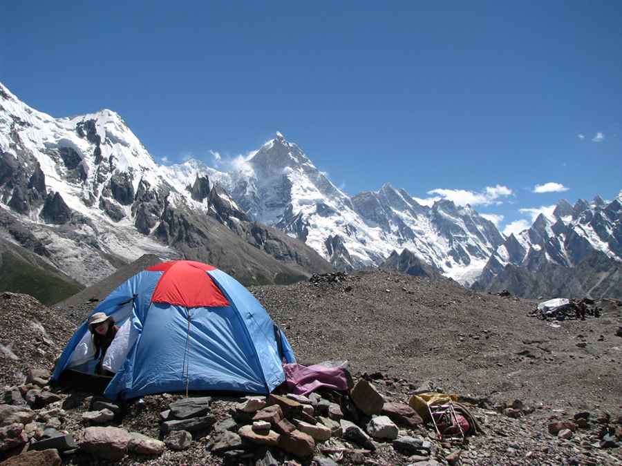 लद्दाख भारत में कैम्पिंग के स्थल