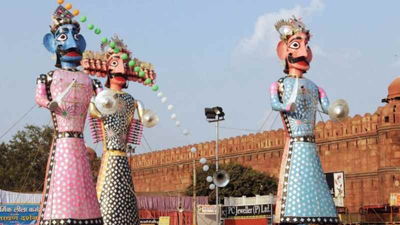 अक्टूबर में दशहरा उत्सव भारत में छुट्टियां मनाने के स्थल