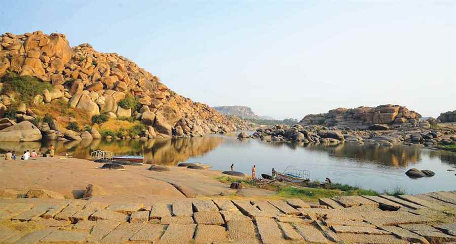 कम्पा भूप, हम्पी भारत में ट्रेकिंग के स्थल