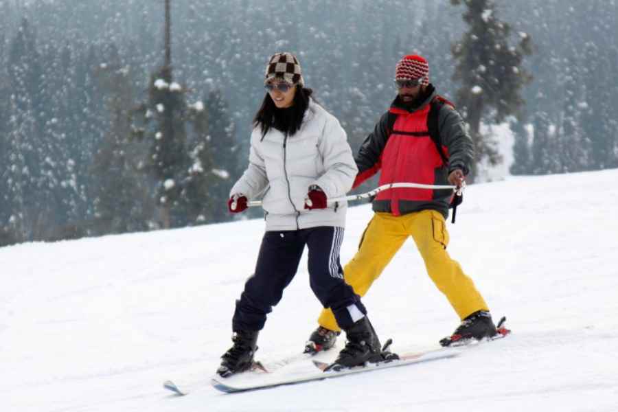 भारत में स्कीइंग