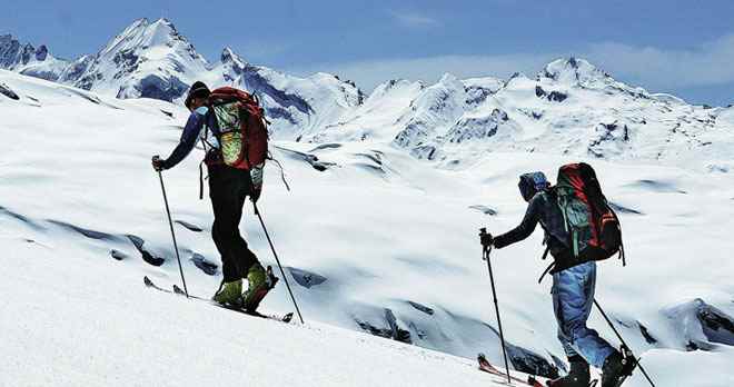 भारत में स्कीइंग