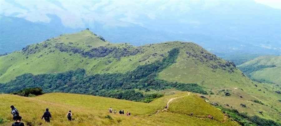 ताडियांडमोल कूर्ग, कर्नाटक दक्षिण भारत में ट्रेंकिग के स्थल