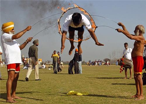 Indian rural olympics of Kila Raipur
