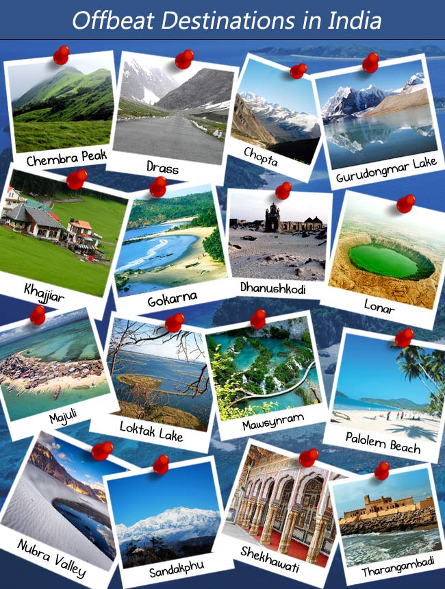 Offbeat Places in India Offbeat Destination in India