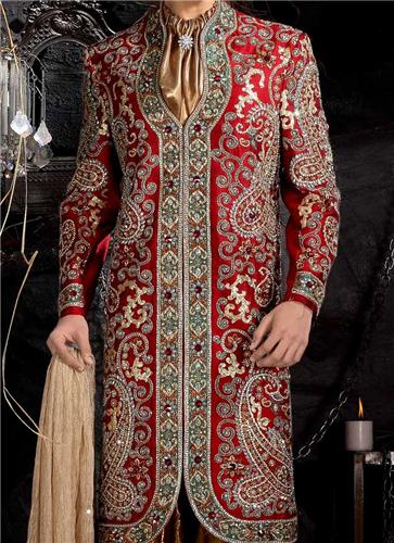 Sherwani Traditioanl Attire from India