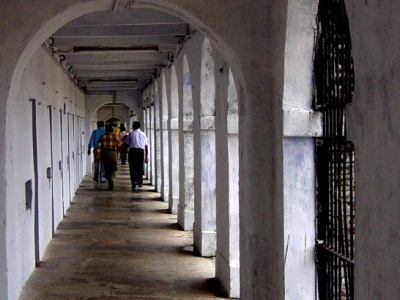 Cellular Jail Corridor Cellular Jail in Andamans