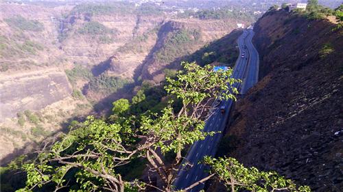 View from the top in Khandala Khandala