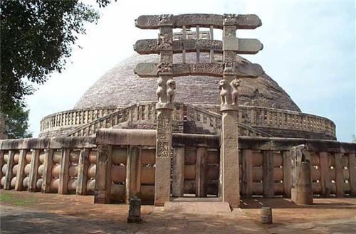 sanchi stupa monuments in india