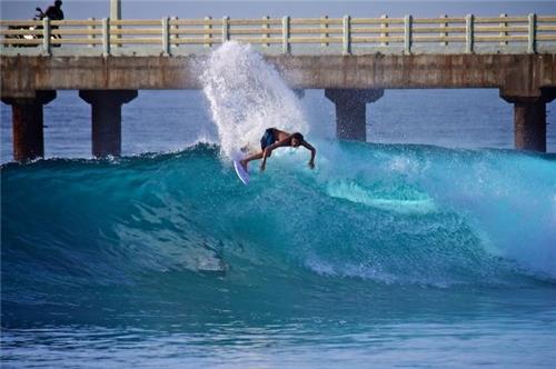 Water surfing in India